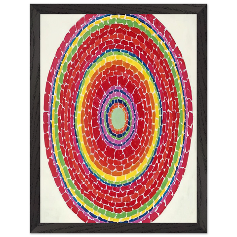 SPRINGTIME IN WASHINGTON 1971 by Alma Woodsey Thomas — Framed art print at Zephyeer
