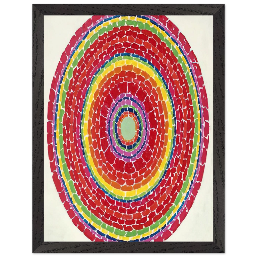 SPRINGTIME IN WASHINGTON 1971 by Alma Woodsey Thomas — Framed art print at Zephyeer