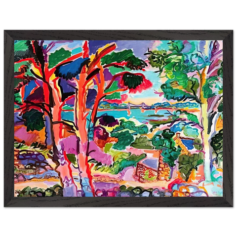 Le trieux a Lancerf - 1957 by Charles Lapicque — Framed art print at Zephyeer