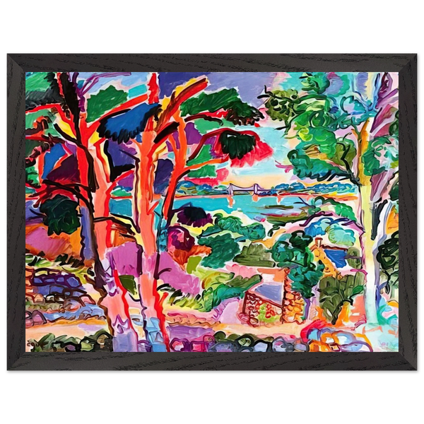 Le trieux a Lancerf - 1957 by Charles Lapicque — Framed art print at Zephyeer