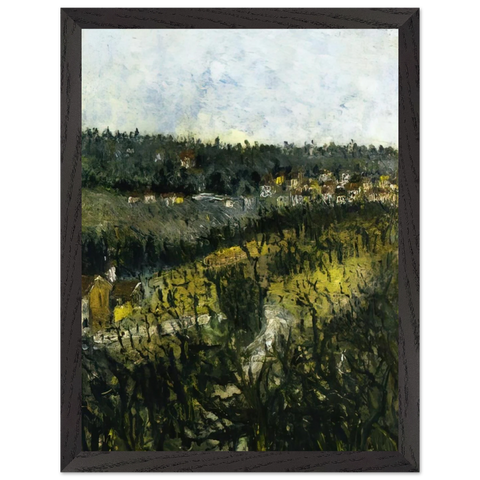 NEAR MONTMAGNY by Maurice Utrillo — Framed art print at Zephyeer