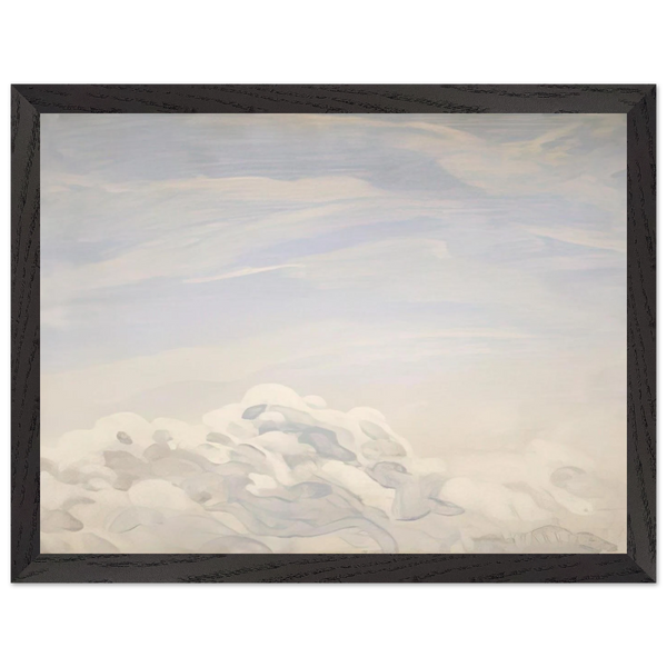 Study for Clouds I - 1979 by Neil Welliver — Framed art print at Zephyeer
