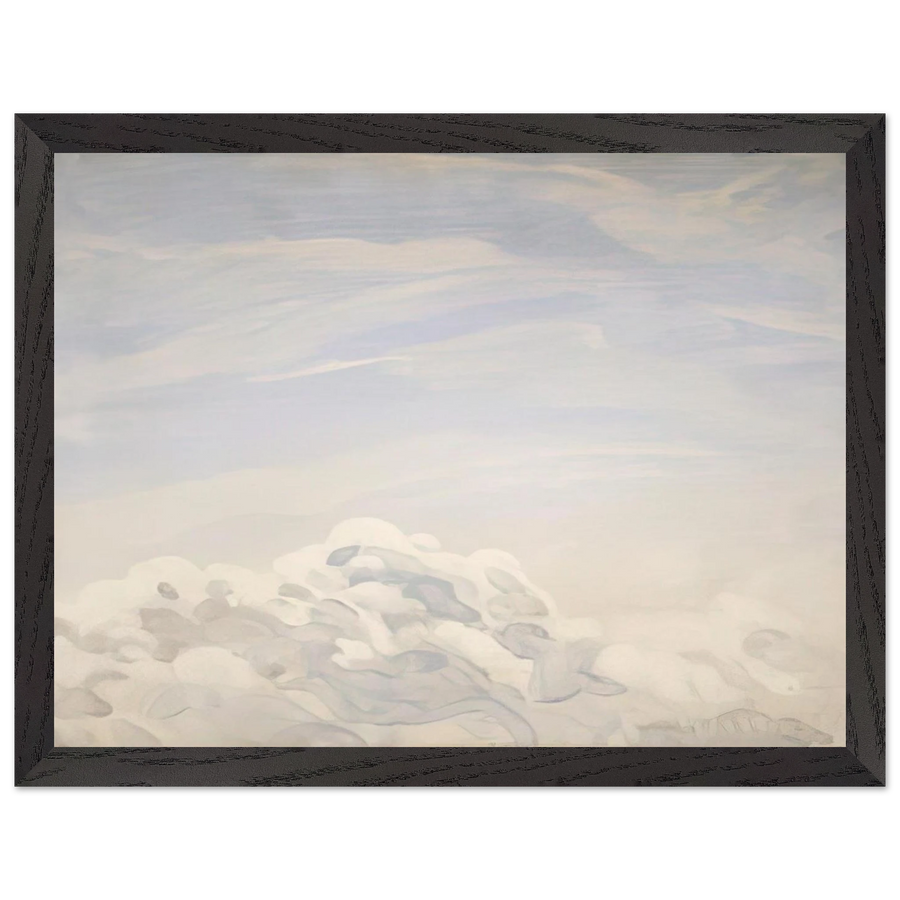 Study for Clouds I - 1979 by Neil Welliver — Framed art print at Zephyeer
