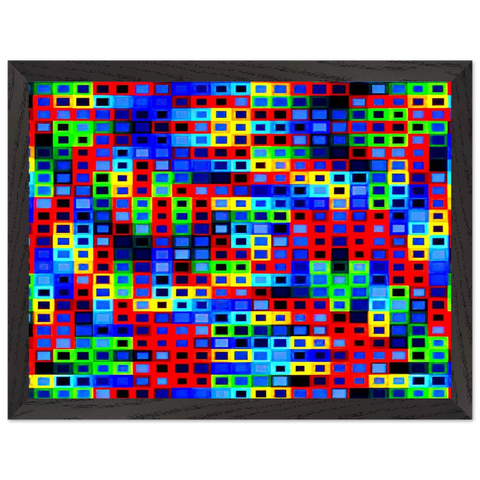 Orion-K - 1972 by Victor Vasarely — Framed art print at Zephyeer