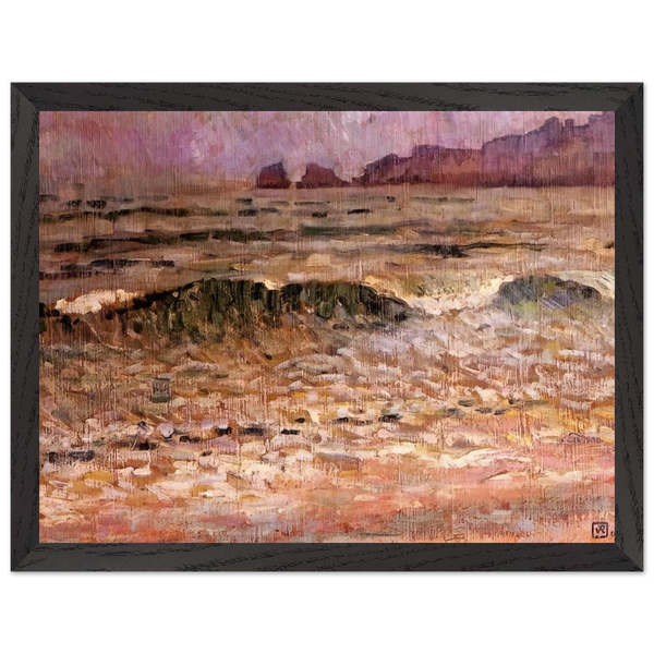 RAIN JERSEY 1907 by Theo van Rysselberghe — Framed art print at Zephyeer