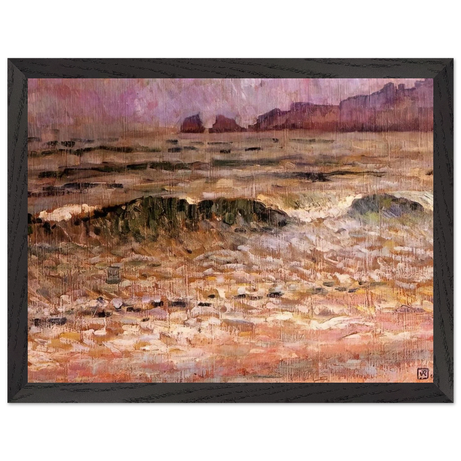 RAIN JERSEY 1907 by Theo van Rysselberghe — Framed art print at Zephyeer