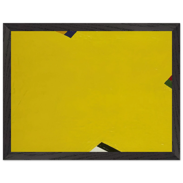 Yellow by Al Held — Framed art print at Zephyeer