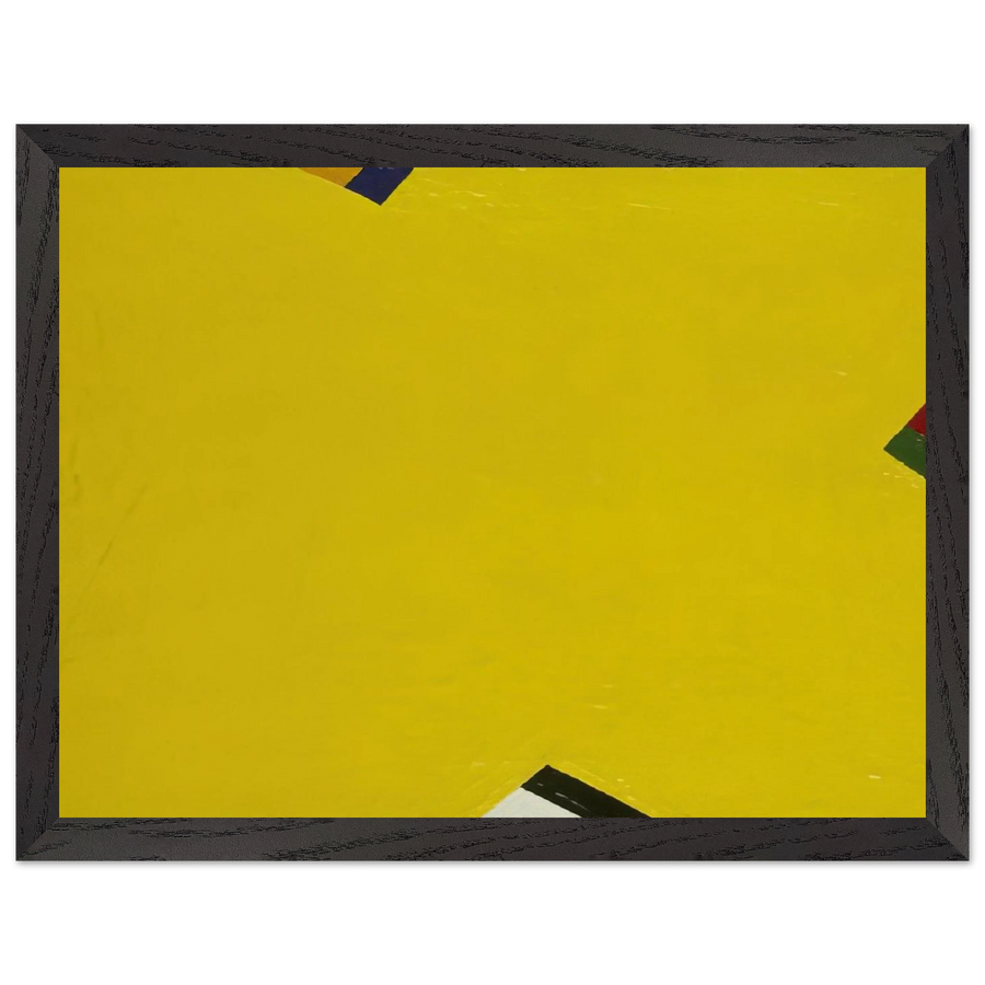 Yellow by Al Held — Framed art print at Zephyeer