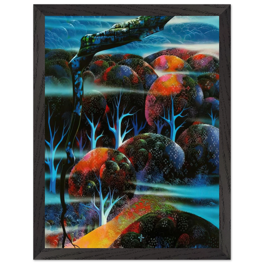 Toccata and Fugue by Eyvind Earle — Framed art print at Zephyeer