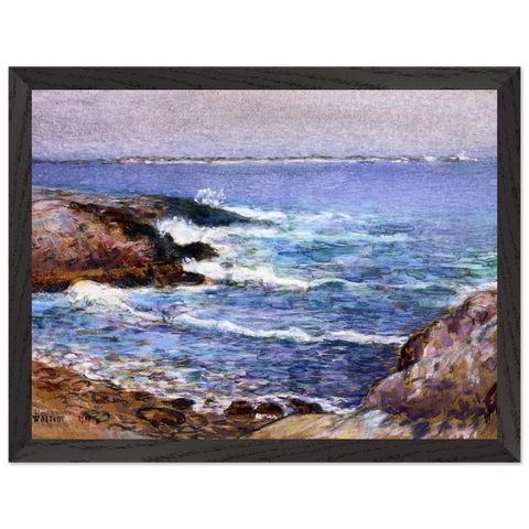 Cannon Beach, Oregon by Childe Hassam — Framed art print at Zephyeer