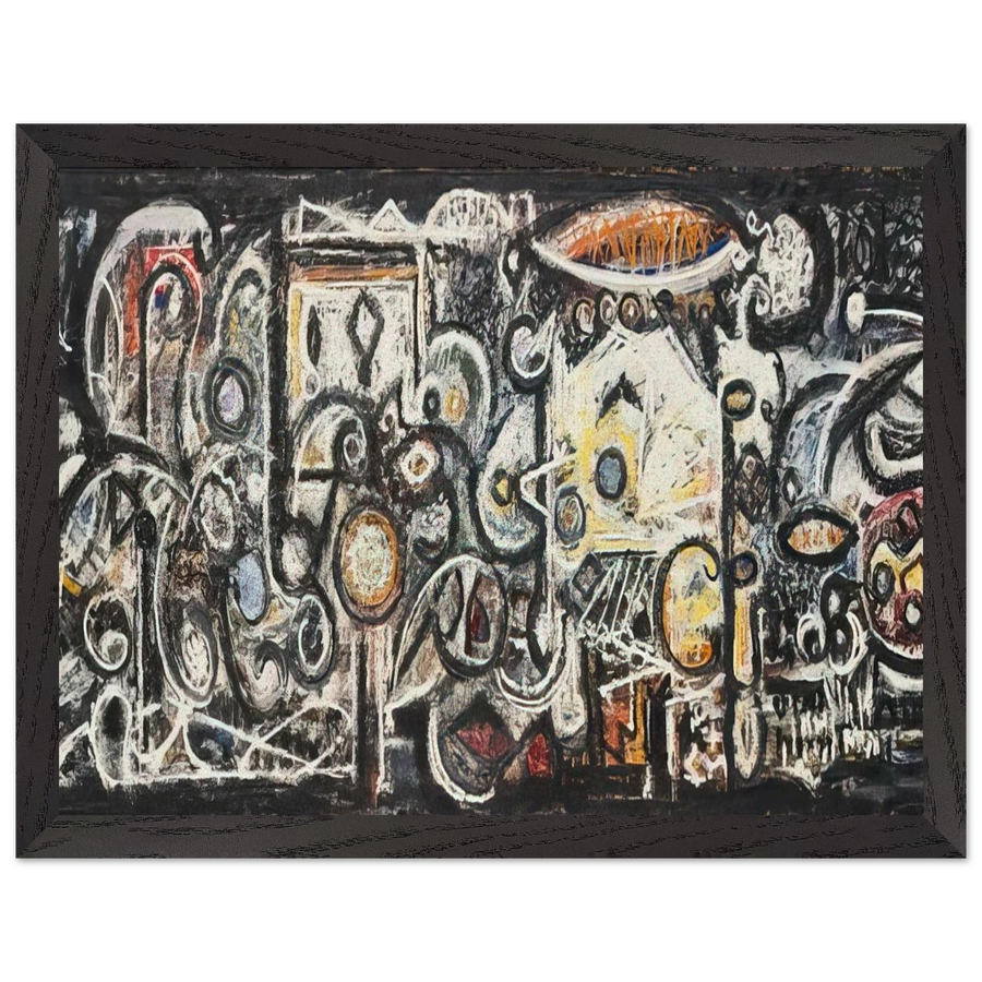 Fugue Number 2 - 1943 by Richard Pousette-Dart — Framed art print at Zephyeer