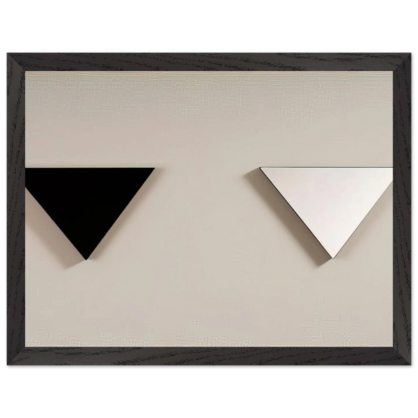 Mirror Object - 1973 by Blinky Palermo — Framed art print at Zephyeer