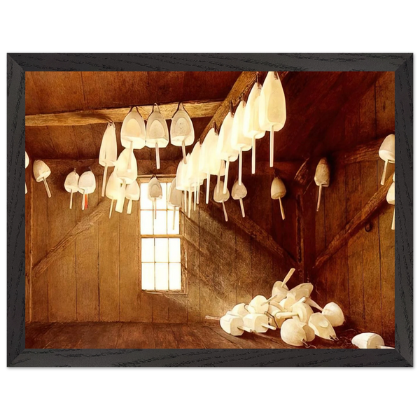 TOMORROW THE OUTER SHOALS by Andrew Wyeth — Framed art print at Zephyeer