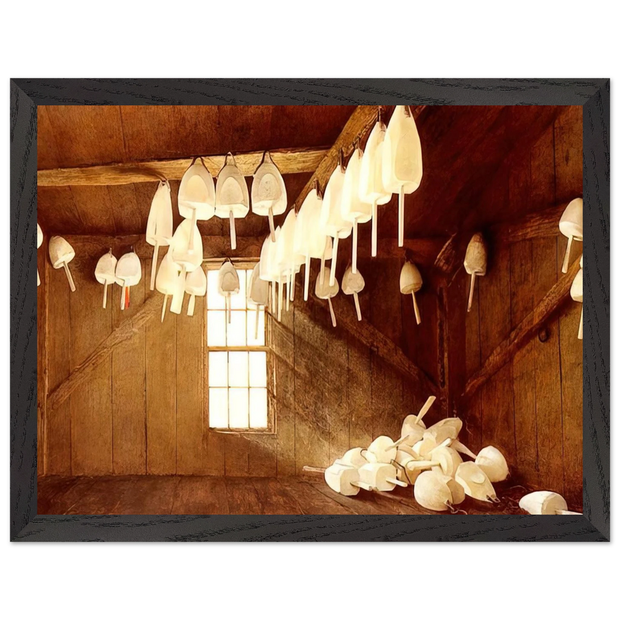TOMORROW THE OUTER SHOALS by Andrew Wyeth — Framed art print at Zephyeer