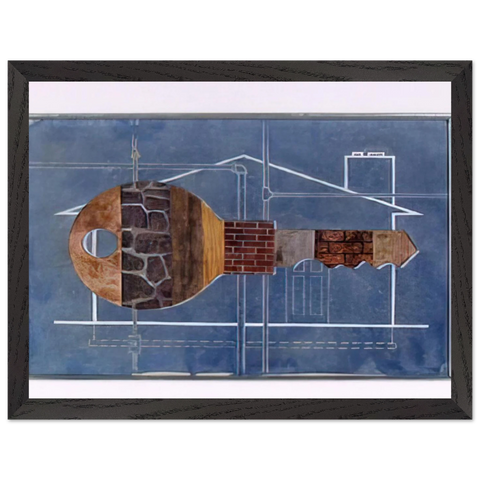 House Key - 1956 by Clarence Holbrook Carter — Framed art print at Zephyeer