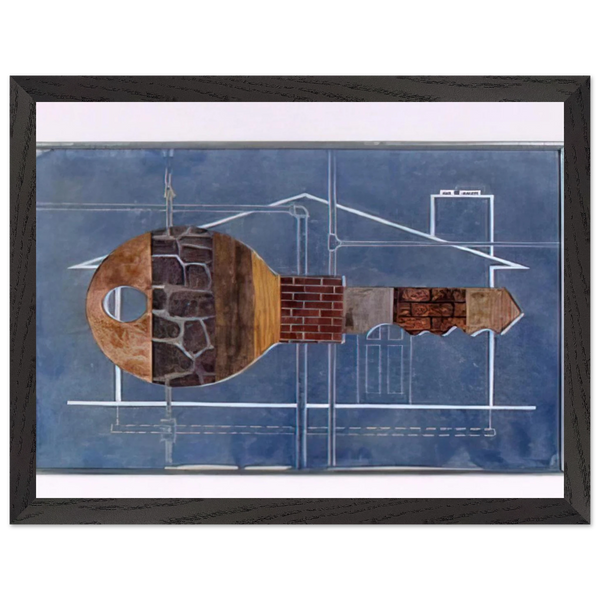 House Key - 1956 by Clarence Holbrook Carter — Framed art print at Zephyeer