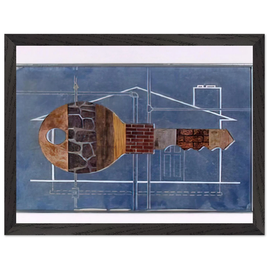 House Key - 1956 by Clarence Holbrook Carter — Framed art print at Zephyeer