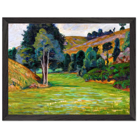 Valley in Pontgibaud by Armand Guillaumin — Framed art print at Zephyeer