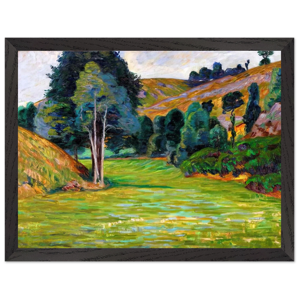 Valley in Pontgibaud by Armand Guillaumin — Framed art print at Zephyeer