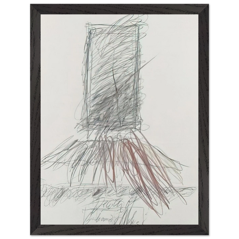 Death of Giuliano De'Medici by Cy Twombly — Framed art print at Zephyeer