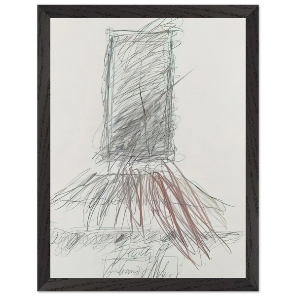 Death of Giuliano De'Medici by Cy Twombly — Framed art print at Zephyeer