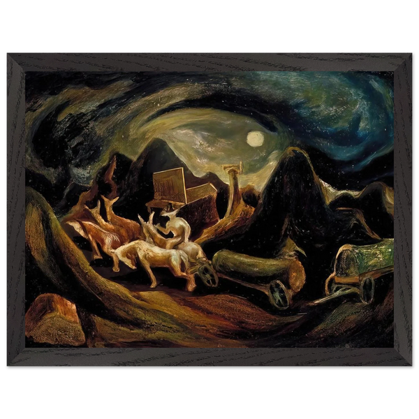 GOING WEST 1935 1 by Jackson Pollock — Framed art print at Zephyeer