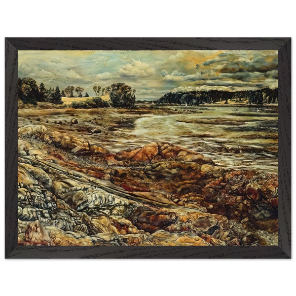 DIVIDED AND DIVIDED by Ivan Albright — Framed art print at Zephyeer