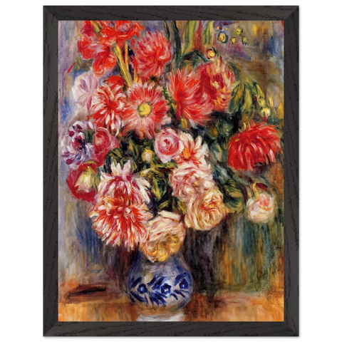 Bouquet by Pierre-Auguste Renoir — Framed art print at Zephyeer