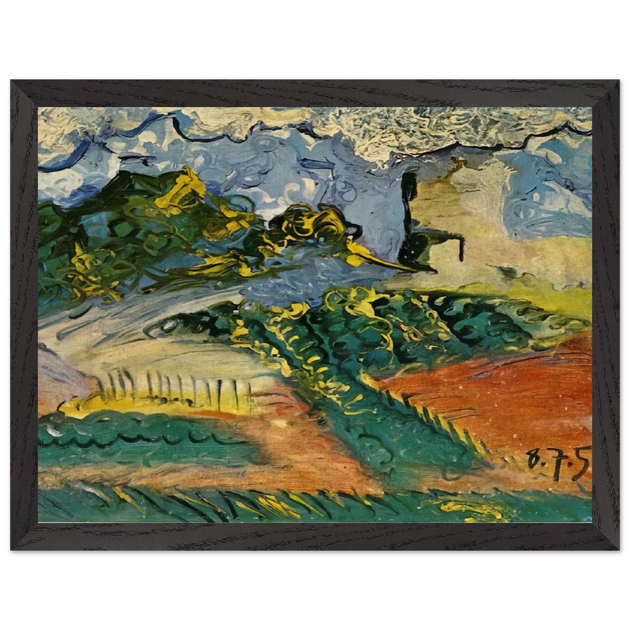 Untitled - 1958 by Pablo Picasso — Framed art print at Zephyeer
