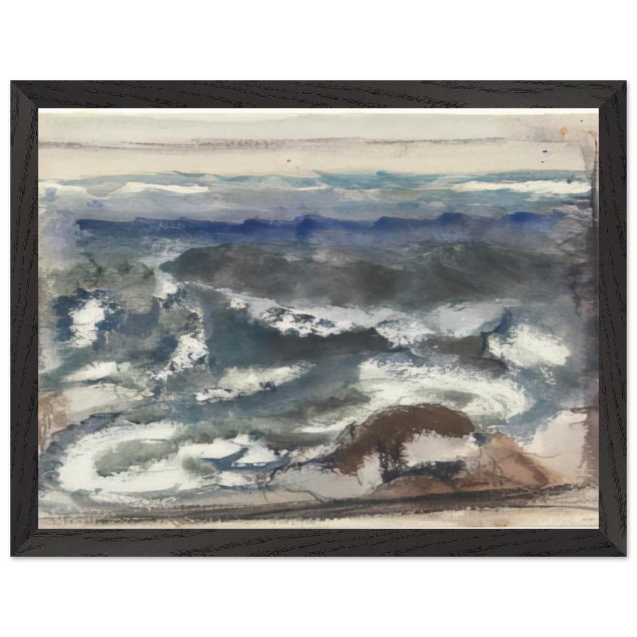 The Sea - 1923 by John Marin — Framed art print at Zephyeer