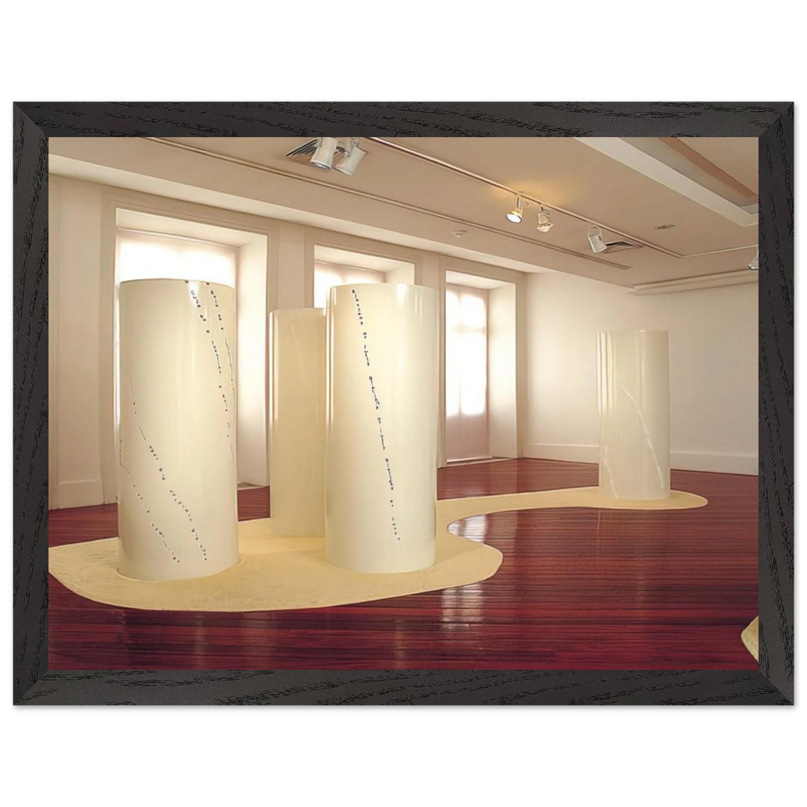 Cylinders - 2001 by Lygia Pape — Framed art print at Zephyeer