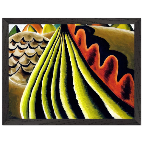 Fields of Grain as Seen from Train - 1931 by Arthur Dove — Framed art print at Zephyeer