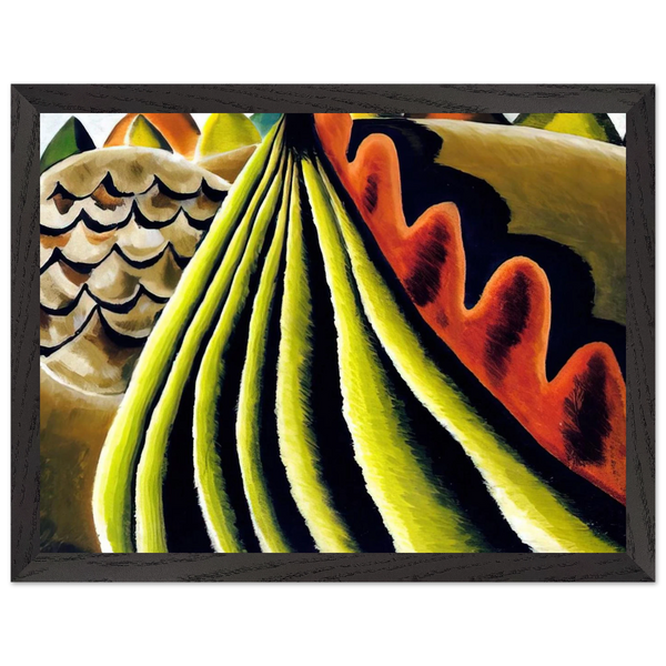 Fields of Grain as Seen from Train - 1931 by Arthur Dove — Framed art print at Zephyeer
