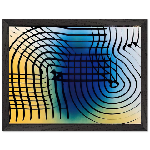 Untitled - 1973 by Hans Hartung — Framed art print at Zephyeer