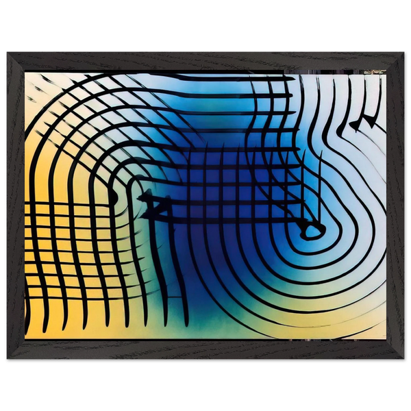Untitled - 1973 by Hans Hartung — Framed art print at Zephyeer