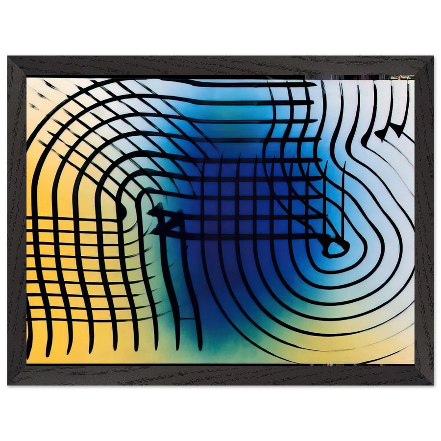 Untitled - 1973 by Hans Hartung — Framed art print at Zephyeer