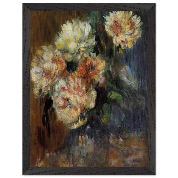 Vase of Peonies by Pierre-Auguste Renoir — Framed art print at Zephyeer