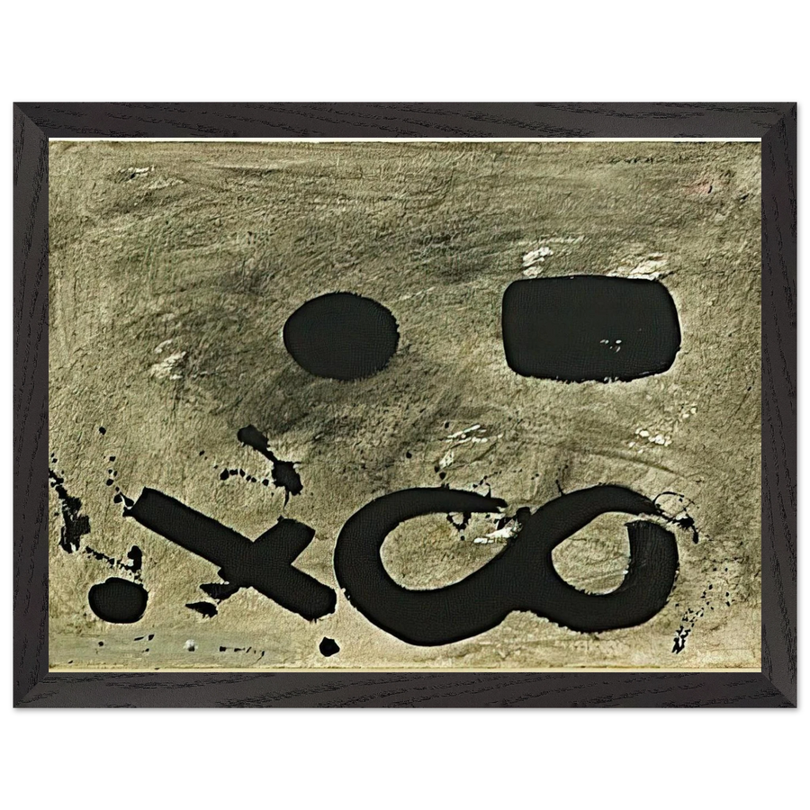 Figure Eight - 1967 by Adolph Gottlieb — Framed art print at Zephyeer