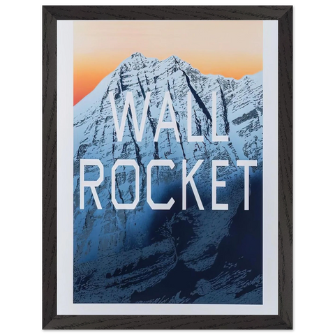 WALL ROCKET 2013 by Edward Ruscha — Framed art print at Zephyeer