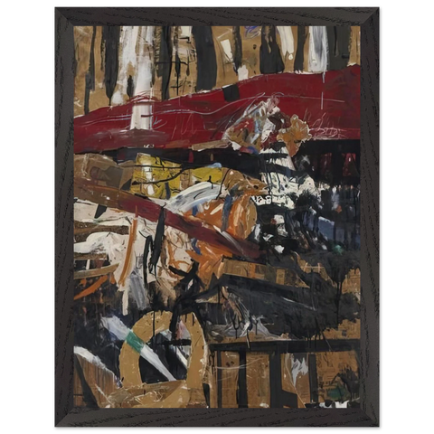 Caged Pheasant #2 by Allan Kaprow — Framed art print at Zephyeer