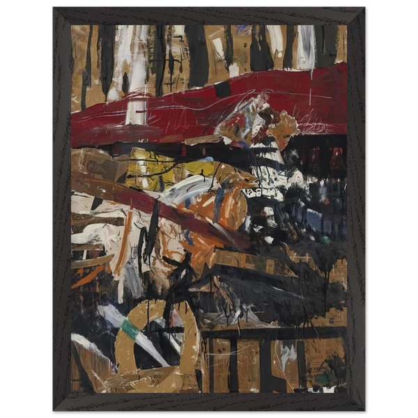 Caged Pheasant #2 by Allan Kaprow — Framed art print at Zephyeer