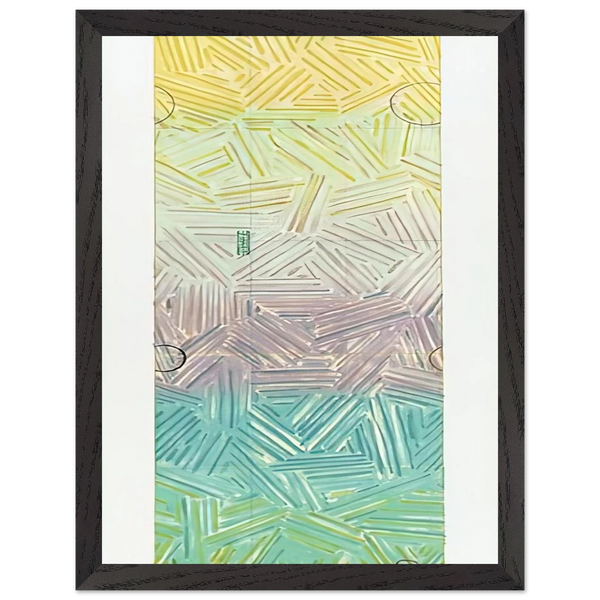 USUYUKI ULAE 211 by Jasper Johns — Framed art print at Zephyeer