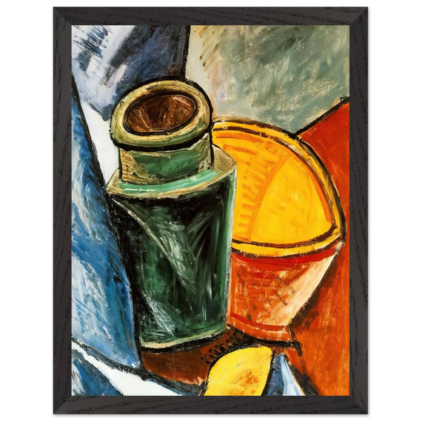 Still life with lemons by Pablo Picasso — Framed art print at Zephyeer