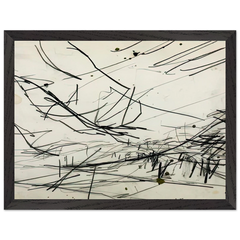 WORKING DRAWING FOR PRIMROSE HILL by Frank Auerbach — Framed art print at Zephyeer