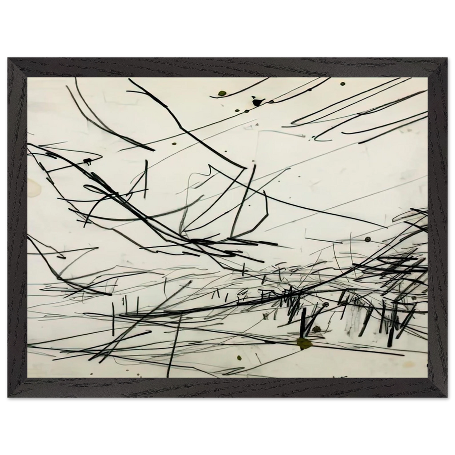 WORKING DRAWING FOR PRIMROSE HILL by Frank Auerbach — Framed art print at Zephyeer