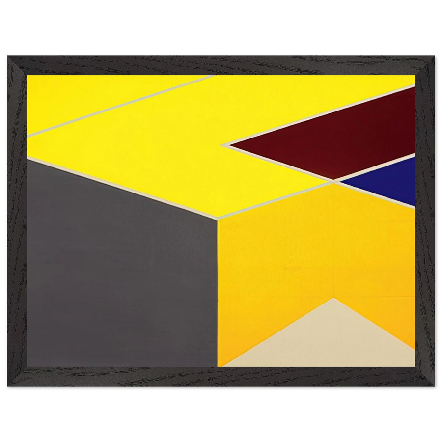 Diamond Cut Series - 1966 by Larry Zox — Framed art print at Zephyeer