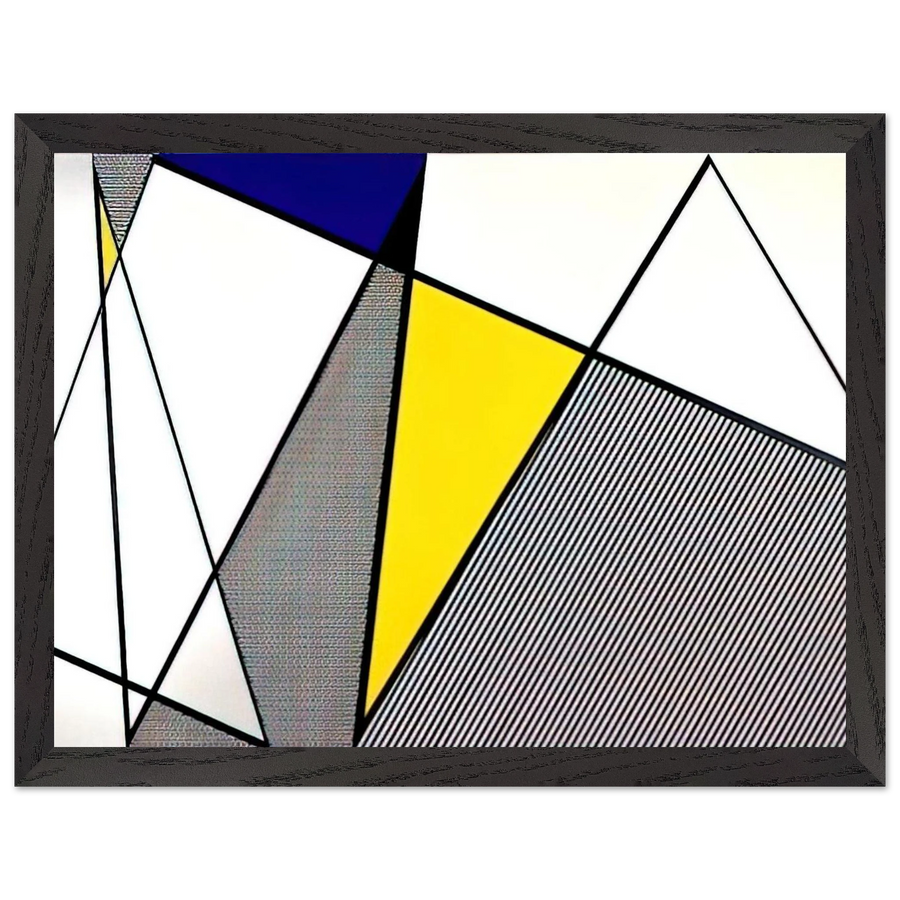 PERFECT PAINTING 1 1985 by Roy Lichtenstein — Framed art print at Zephyeer