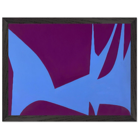 Magical Space Forms - 1951 by Lorser Feitelson — Framed art print at Zephyeer