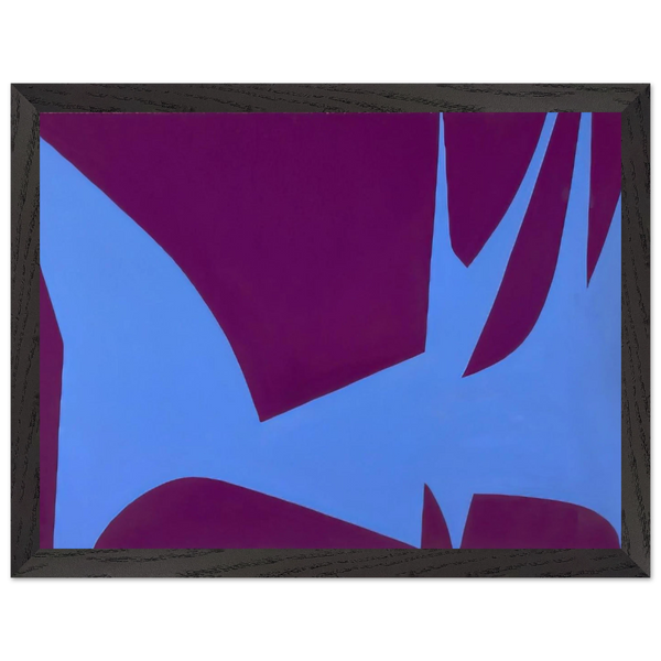 Magical Space Forms - 1951 by Lorser Feitelson — Framed art print at Zephyeer