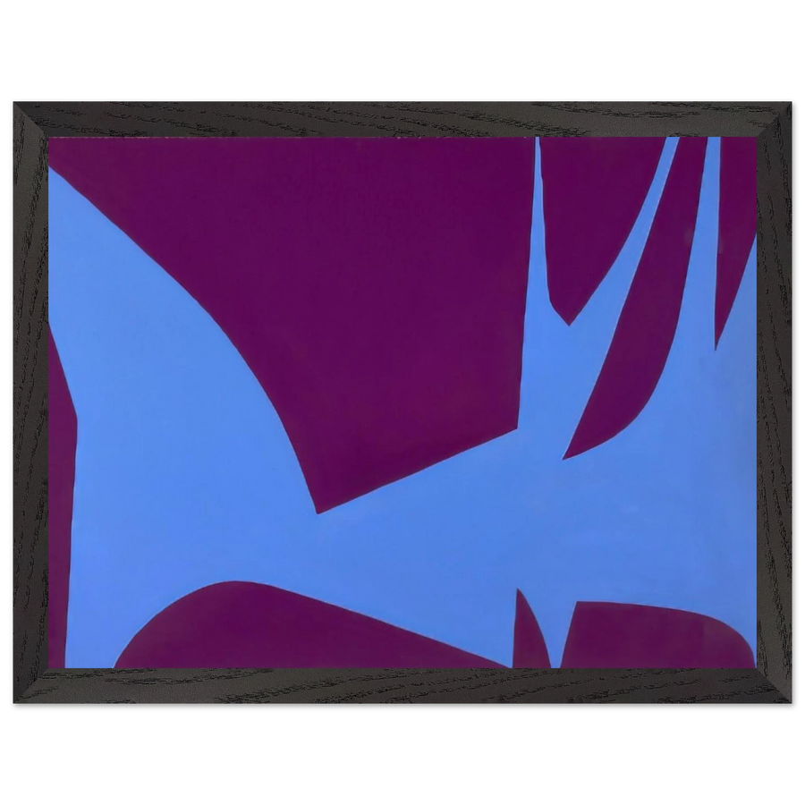 Magical Space Forms - 1951 by Lorser Feitelson — Framed art print at Zephyeer